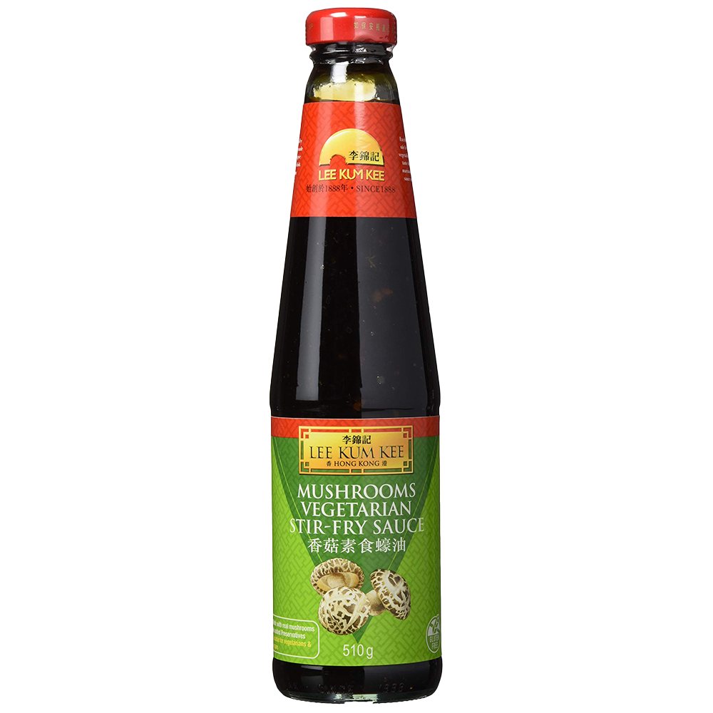 Vegetarische Pilzsauce 510g - Vegetarian Mushroom Stir Fry Sauce, Lee Kum Kee (vegan)